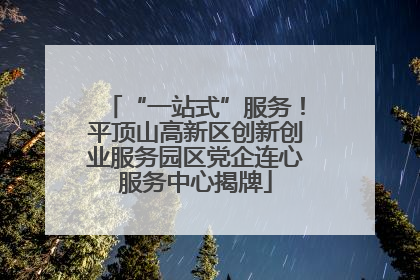 “一站式”服务！平顶山高新区创新创业服务园区党企连心服务中心揭牌