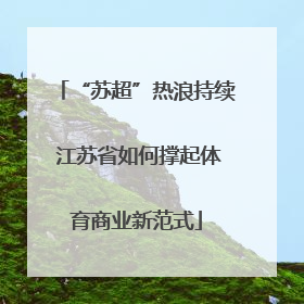 “苏超”热浪持续 江苏省如何撑起体育商业新范式