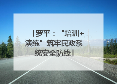 罗平：“培训+演练”筑牢民政系统安全防线