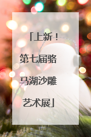 上新！第七届骆马湖沙雕艺术展