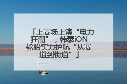 上赛场上演“电力狂潮”，韩泰iON轮胎实力护航“从赛道到街道”