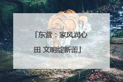 东营：家风润心田 文明绽新蕾