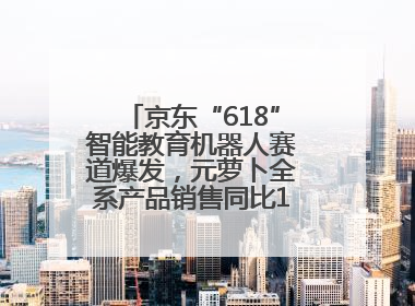 京东“618”智能教育机器人赛道爆发，元萝卜全系产品销售同比171%成黑马