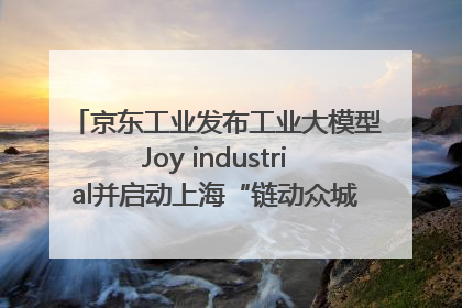 京东工业发布工业大模型Joy industrial并启动上海“链动众城 万亿降本”计划