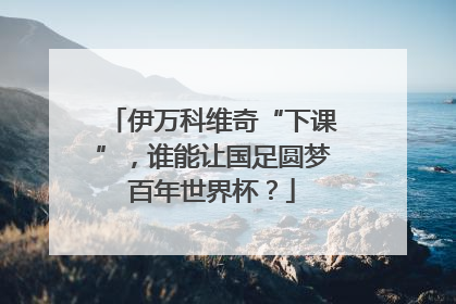 伊万科维奇“下课”，谁能让国足圆梦百年世界杯？