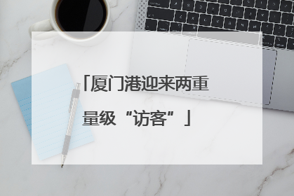 厦门港迎来两重量级“访客”