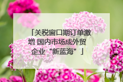 关税窗口期订单激增 国内市场成外贸企业“新蓝海”
