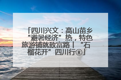 四川兴文：高山苗乡“避暑经济”热，特色旅游铺就致富路丨“石榴花开”四川行⑧