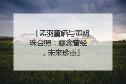 孟羽童晒与董明珠合照：感念曾经，未来珍重