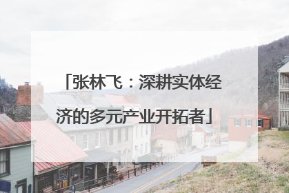 张林飞：深耕实体经济的多元产业开拓者