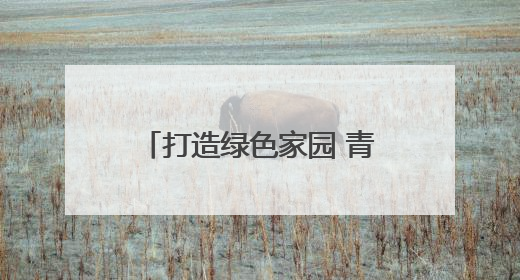 打造绿色家园 青岛今年将建成百处邻里“微花园”