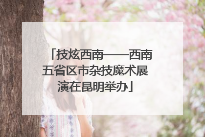 技炫西南——西南五省区市杂技魔术展演在昆明举办