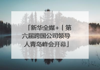 新华全媒+丨第六届跨国公司领导人青岛峰会开幕