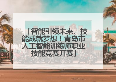 智能引领未来、技能成就梦想！青岛市人工智能训练师职业技能竞赛开赛