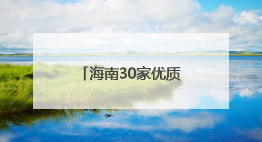 海南30家优质企业亮相中博会