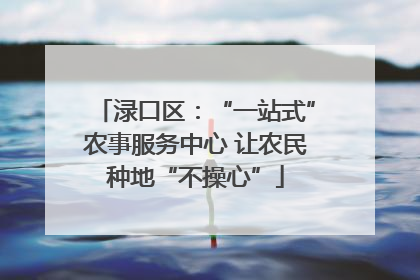 渌口区：“一站式”农事服务中心 让农民种地“不操心”