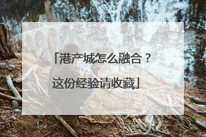 港产城怎么融合？这份经验请收藏