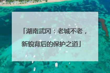 湖南武冈：老城不老，新貌背后的保护之道