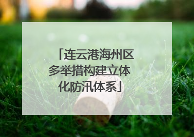 连云港海州区多举措构建立体化防汛体系