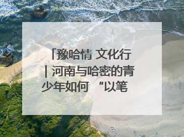 豫哈情 文化行｜河南与哈密的青少年如何 “以笔会友”？这场书画展藏着答案