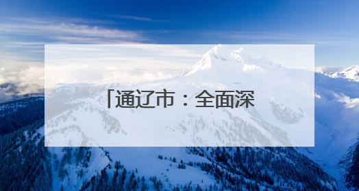 通辽市：全面深化能源改革闯出高质量发展新路