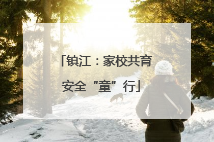镇江：家校共育 安全“童”行