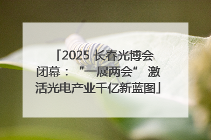 2025 长春光博会闭幕：“一展两会” 激活光电产业千亿新蓝图