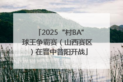 2025“村BA”球王争霸赛（山西赛区）在晋中昔阳开战